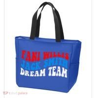 Fani Willis Jack Smith Dream Team Groovy US Flag Tote Bag thumb 3