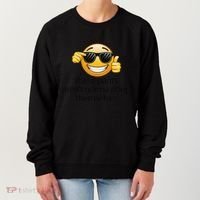 Funny Weird Joke Hilarious Sarcastic Gross Poop Meme Humor Women's Sweatshirt thumb 0