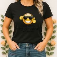 Funny Weird Joke Hilarious Sarcastic Gross Poop Meme Humor Women's T-Shirt thumb 2