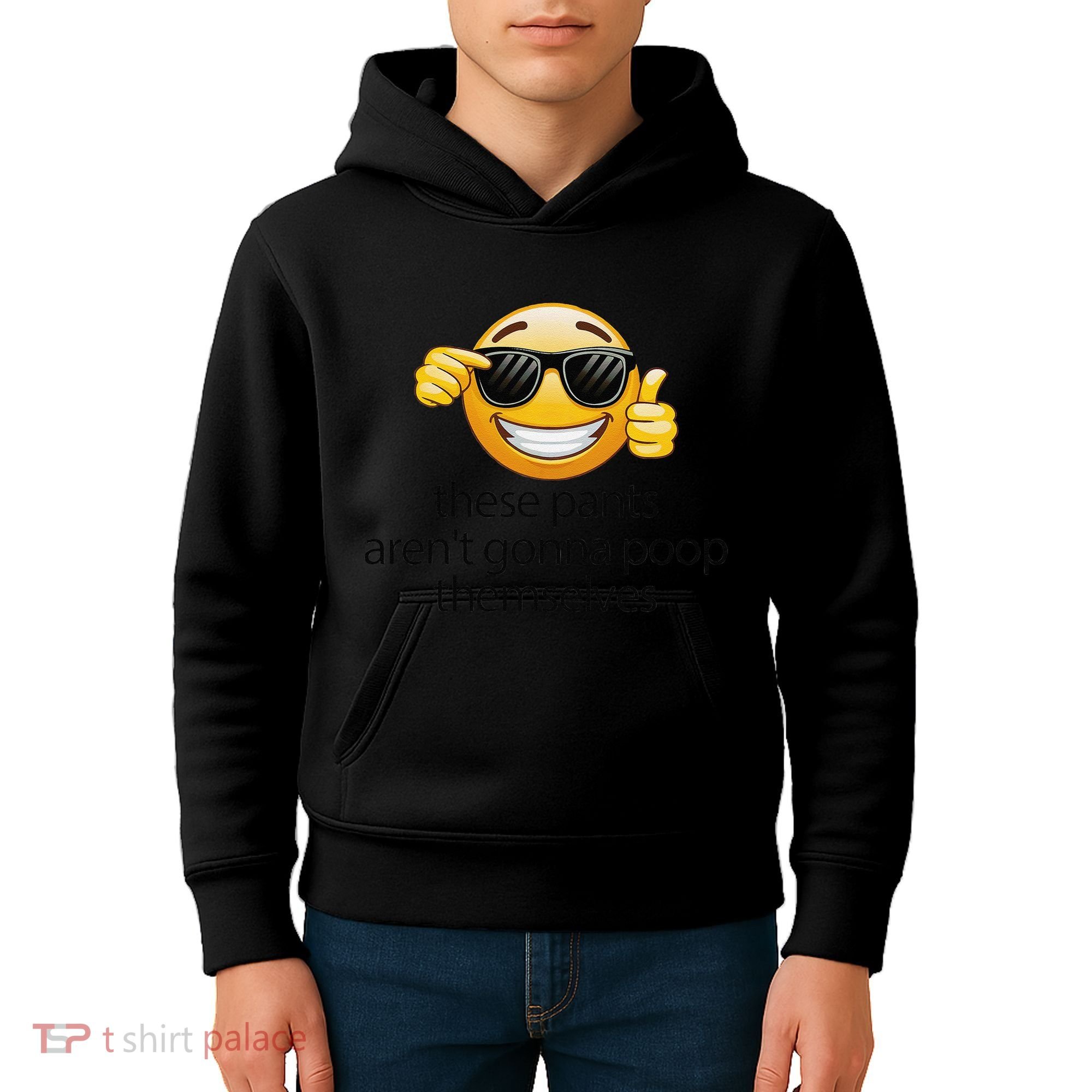 Funny Weird Joke Hilarious Sarcastic Gross Poop Meme Humor Kids Hoodie