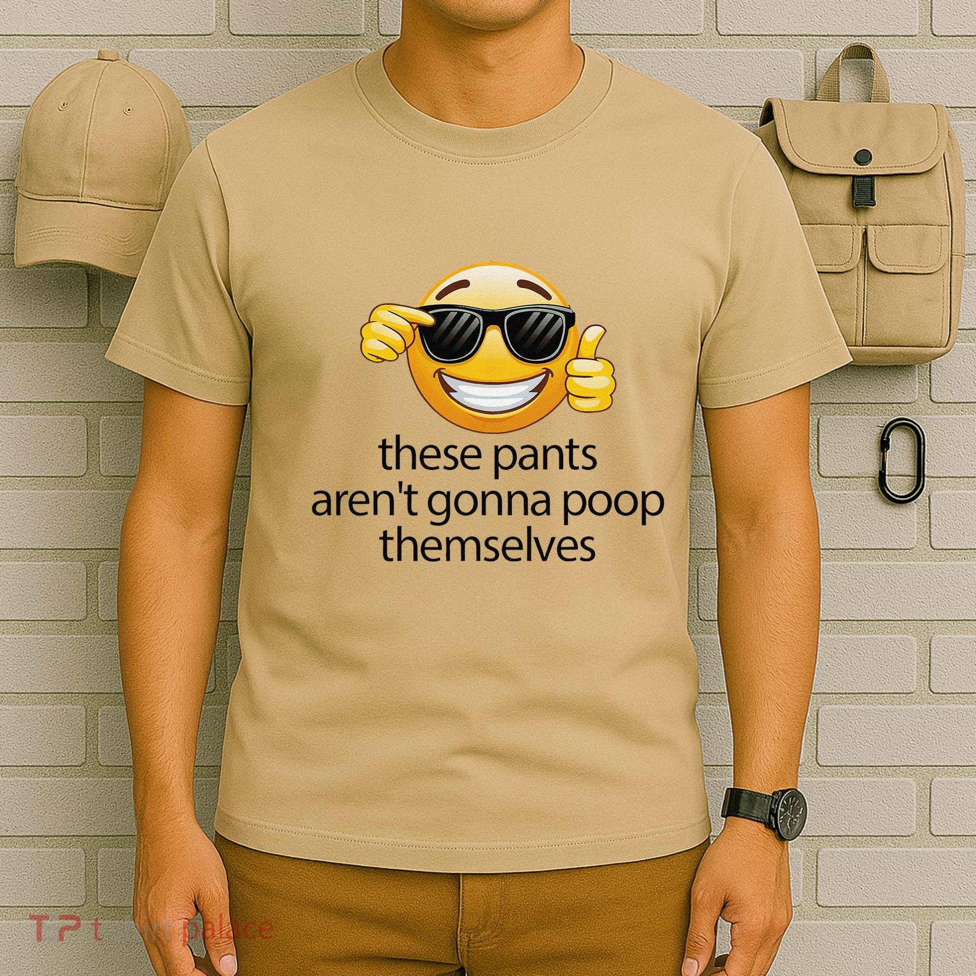 Funny Weird Joke Hilarious Sarcastic Gross Poop Meme Humor T-Shirt