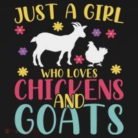 Farmer Women Just A Girl Who Loves Chickens And Goat Women's Hoodie thumb 2
