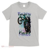 Fun With Knives Bike Trickster Rider T-Shirt thumb 0