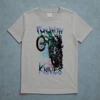 Fun With Knives Bike Trickster Rider T-Shirt thumb 5