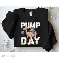 Funny Weight Lifting Hump Day Camel Fitness Humor Sweatshirt thumb 2