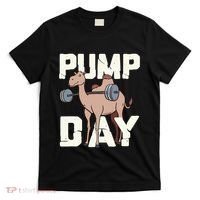 Funny Weight Lifting Hump Day Camel Fitness Humor T-Shirt thumb 0