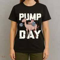 Funny Weight Lifting Hump Day Camel Fitness Humor T-Shirt thumb 4
