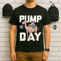 Funny Weight Lifting Hump Day Camel Fitness Humor T-Shirt thumb 6