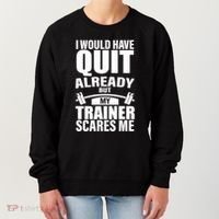 Funny Weight Lifting Gym Saying Workout Training Gift Women's Sweatshirt thumb 0