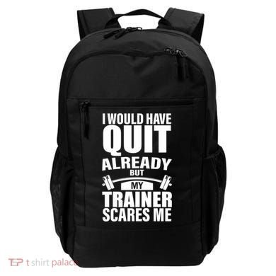 Funny Weight Lifting Gym Saying Workout Training Gift Backpack