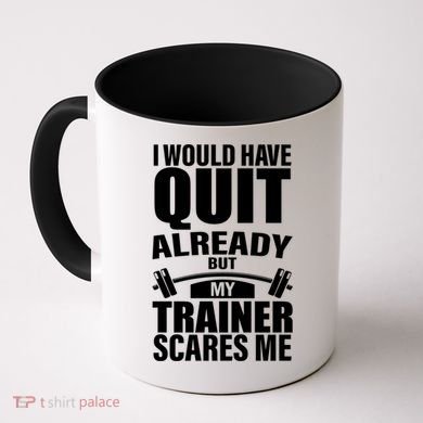 Funny Weight Lifting Gym Saying Workout Training Gift Coffee Mug