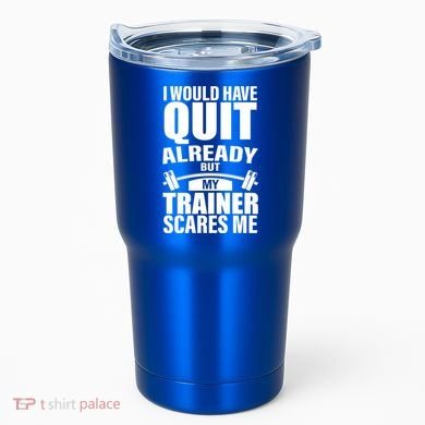 Funny Weight Lifting Gym Saying Workout Training Gift Tumbler