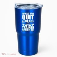 Funny Weight Lifting Gym Saying Workout Training Gift Tumbler thumb 0