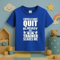 Funny Weight Lifting Gym Saying Workout Training Gift Toddler T-Shirt thumb 3
