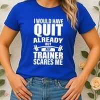 Funny Weight Lifting Gym Saying Workout Training Gift Women's T-Shirt thumb 2