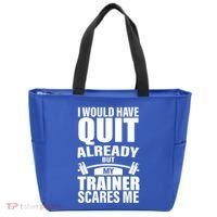 Funny Weight Lifting Gym Saying Workout Training Gift Tote Bag thumb 0