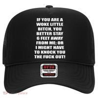 Funny Woke Little Bitch Hat thumb 0