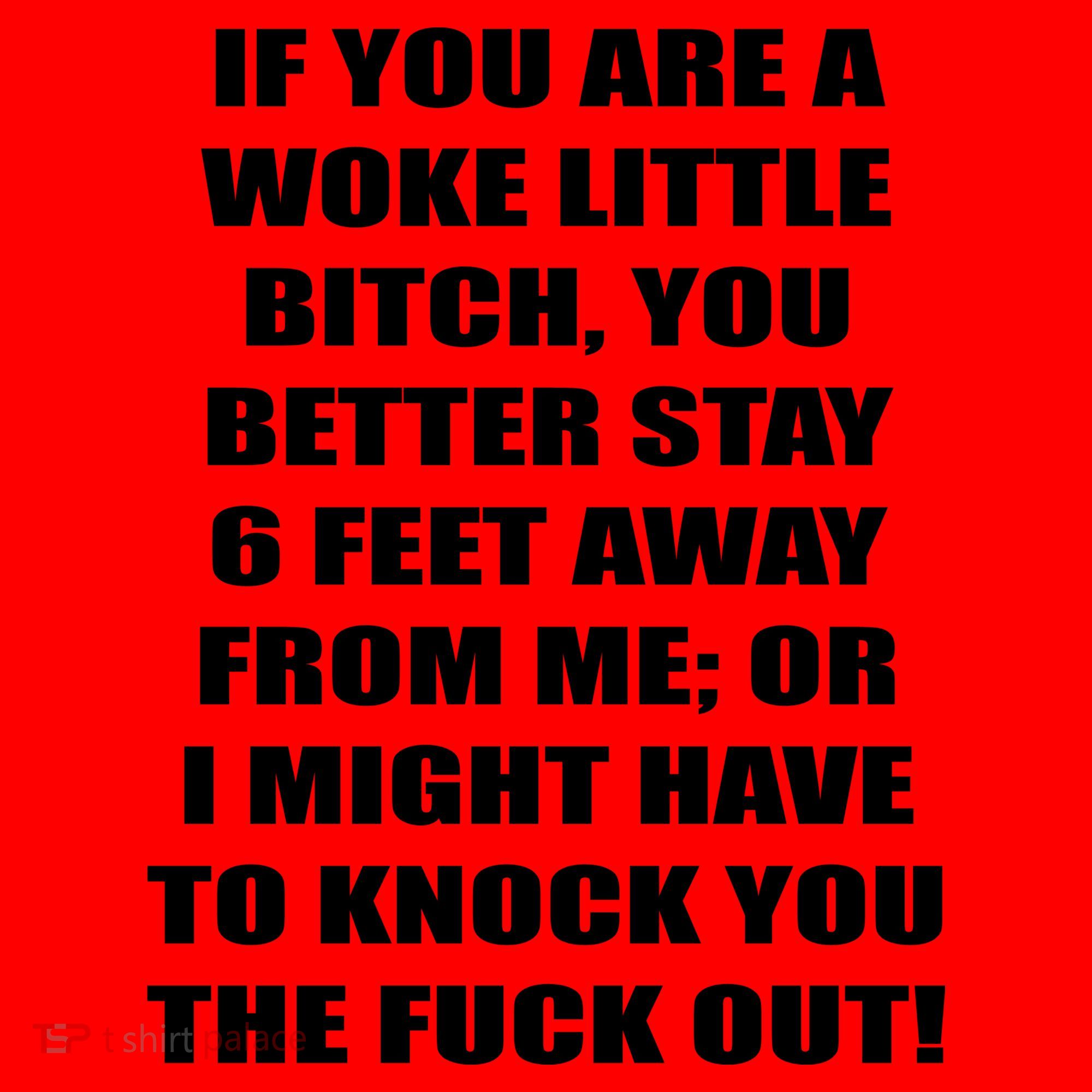 Funny Woke Little Bitch Santa Hat