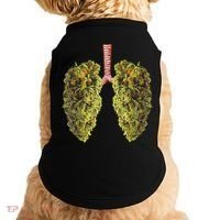 Funny Weed Lung Marijuana Bud THC Lung TShirt Doggie Tank thumb 0