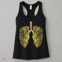 Funny Weed Lung Marijuana Bud THC Lung TShirt Women's Tank Top thumb 3