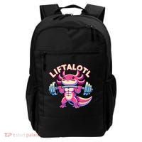 Fitness, Weight Lifting Training, Workout, Axolotl LIFTALOTL Backpack thumb 0