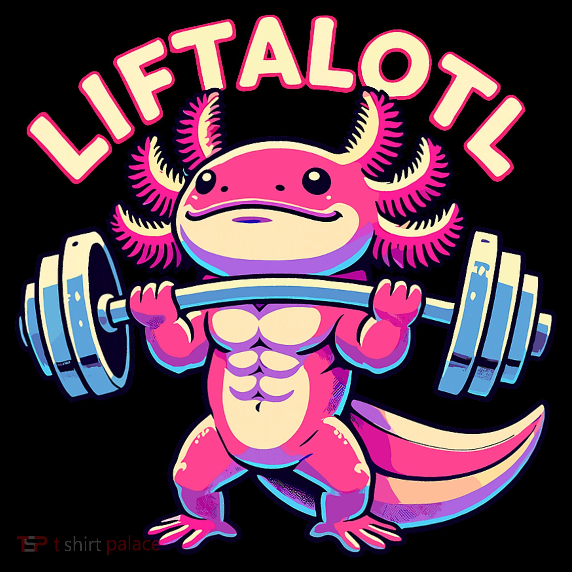 Fitness, Weight Lifting Training, Workout, Axolotl LIFTALOTL Coffee Mug