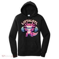 Fitness, Weight Lifting Training, Workout, Axolotl LIFTALOTL Women's Hoodie thumb 0
