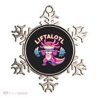 Fitness, Weight Lifting Training, Workout, Axolotl LIFTALOTL Ornament thumb 0