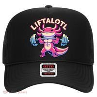 Fitness, Weight Lifting Training, Workout, Axolotl LIFTALOTL Hat thumb 0