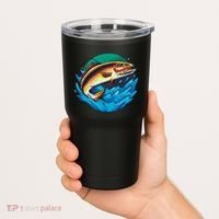 Fishing Worm Lake Tumbler thumb 2