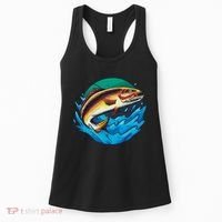Fishing Worm Lake Women's Tank Top thumb 0