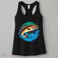 Fishing Worm Lake Women's Tank Top thumb 3