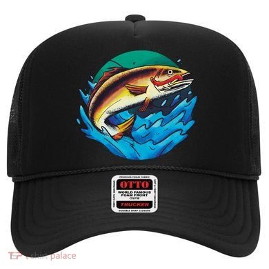 Fishing Worm Lake Hat