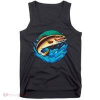 Fishing Worm Lake Tank Top thumb 0
