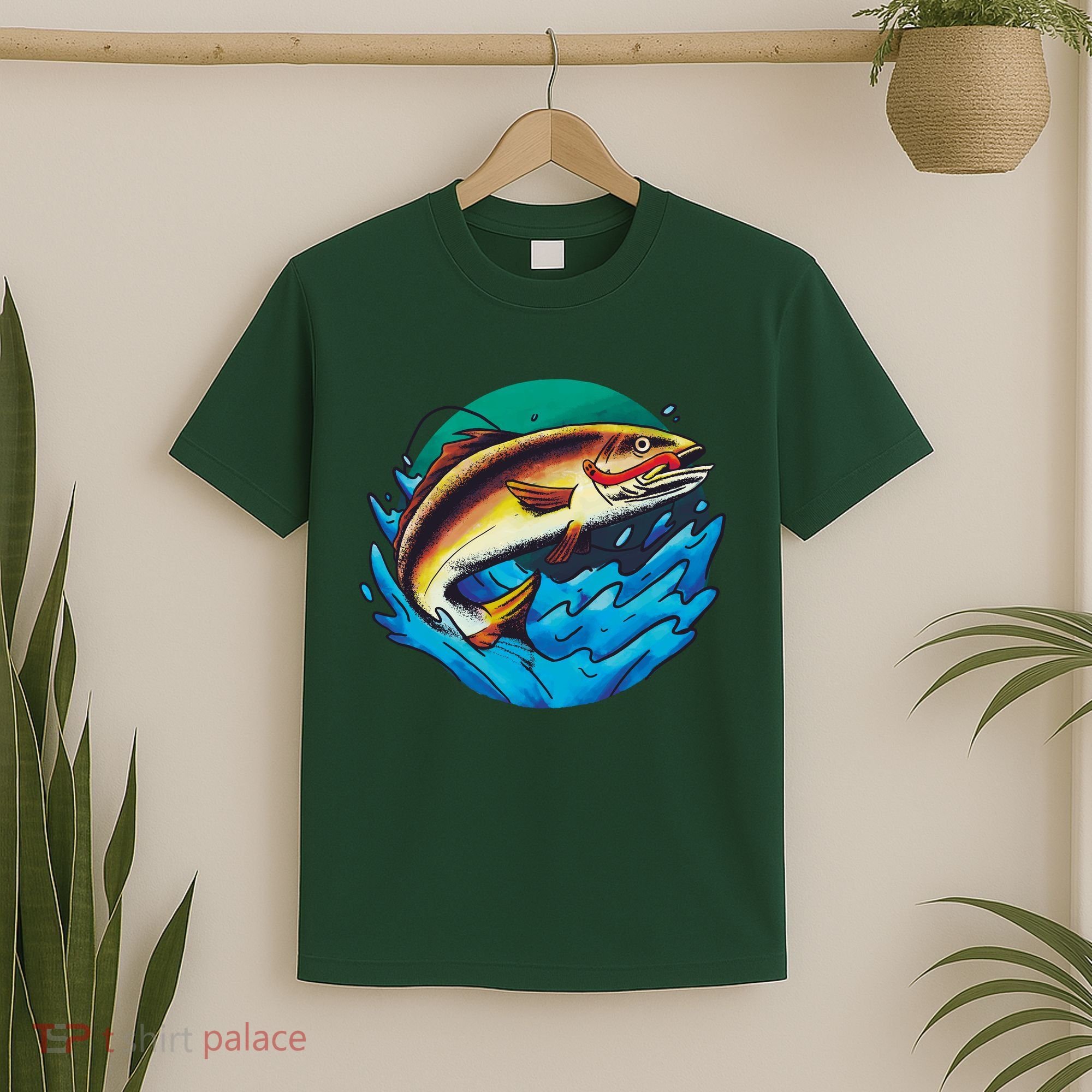 Fishing Worm Lake T-Shirt