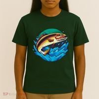 Fishing Worm Lake T-Shirt thumb 4