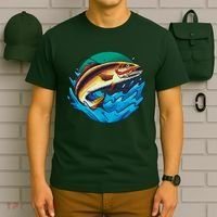 Fishing Worm Lake T-Shirt thumb 6