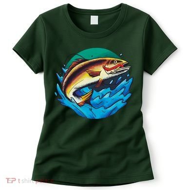 Fishing Worm Lake Women's T-Shirt