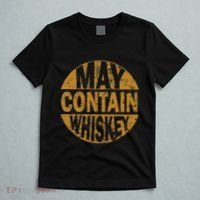 Funny Whiskey Lovers Gift May Contain Whiskey T-Shirt thumb 5