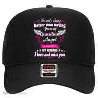 For Wives Loss Husband In Memorial Loving Husband In Heaven Gift Hat thumb 0