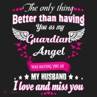 For Wives Loss Husband In Memorial Loving Husband In Heaven Gift Hat thumb 2
