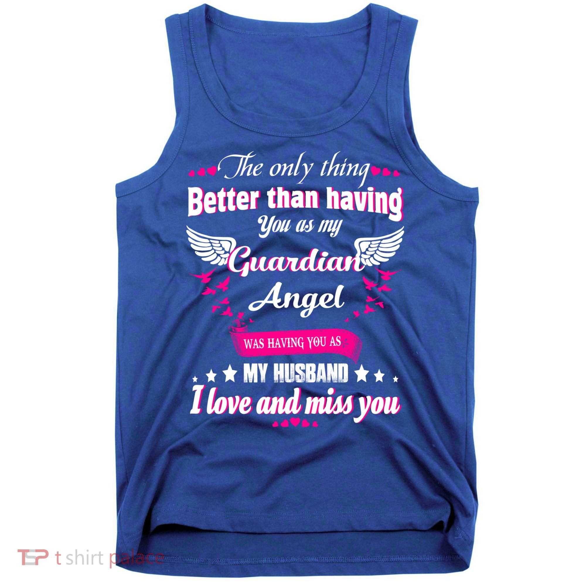 For Wives Loss Husband In Memorial Loving Husband In Heaven Gift Tank Top