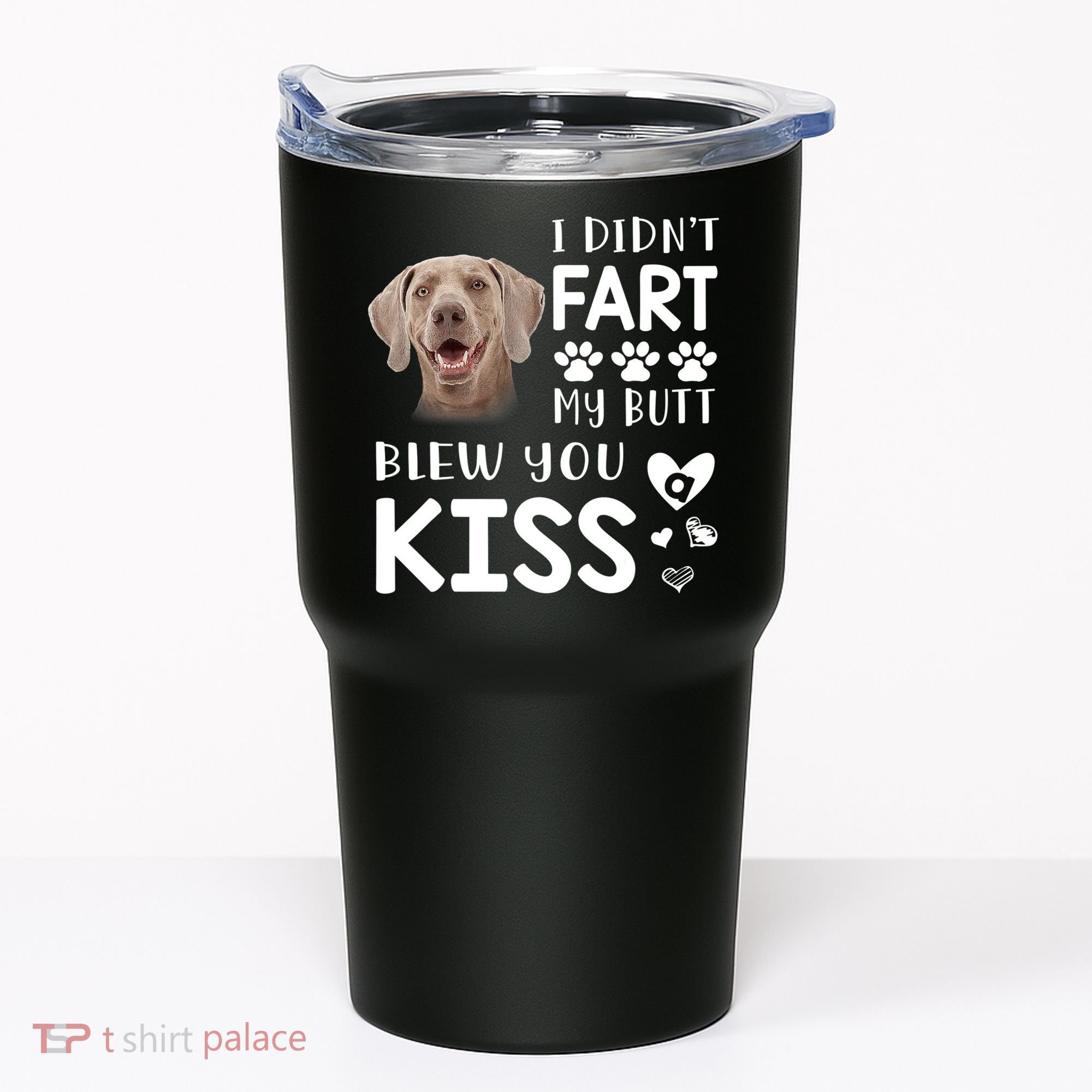 Funny Weimaraner Mom Dad Dog Lovers Gift Tumbler