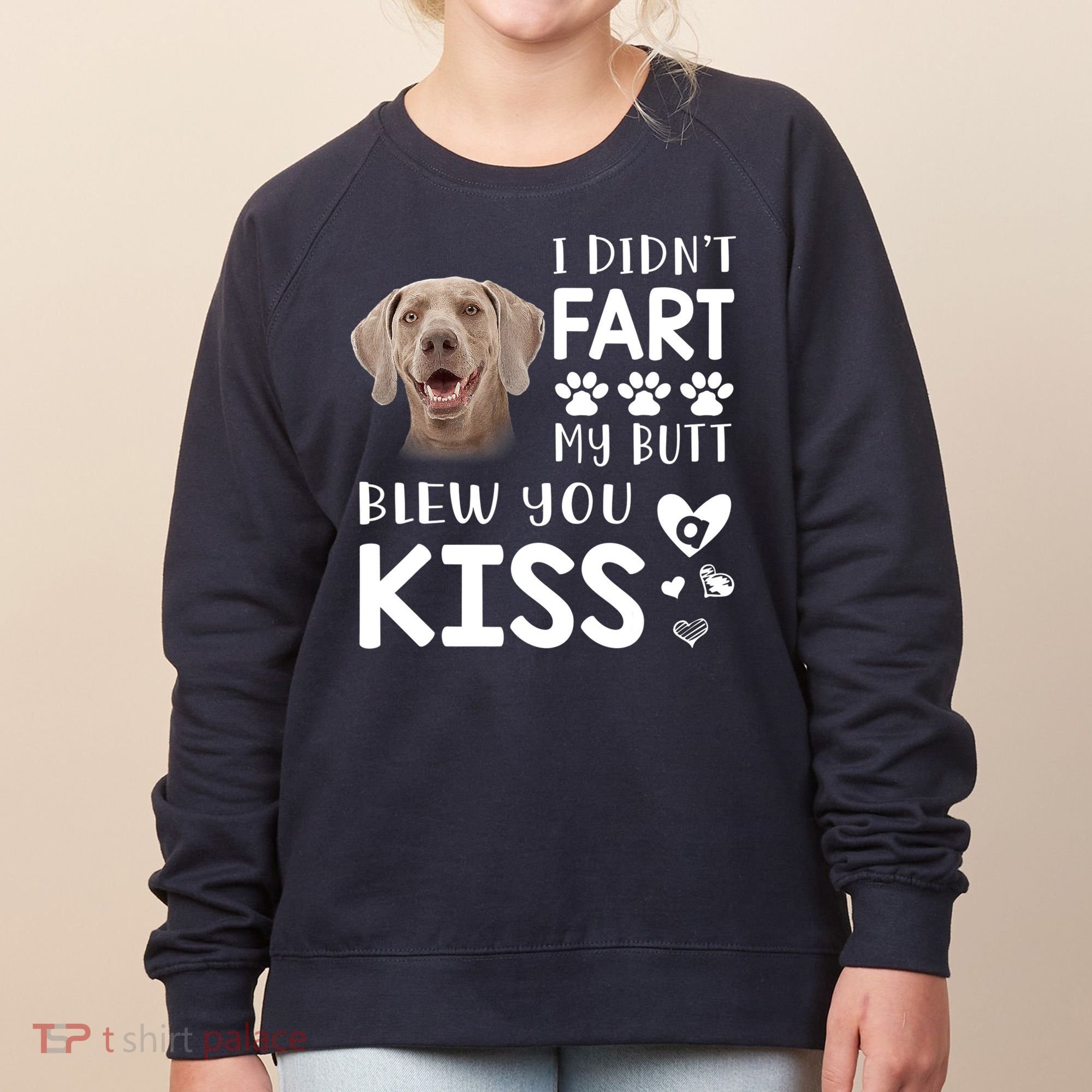 Funny Weimaraner Mom Dad Dog Lovers Gift Women's Sweatshirt