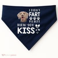 Funny Weimaraner Mom Dad Dog Lovers Gift USA-Made Doggie Bandana thumb 0