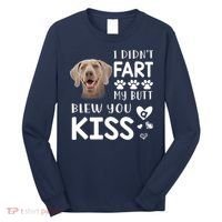 Funny Weimaraner Mom Dad Dog Lovers Gift Long Sleeve Shirt thumb 0
