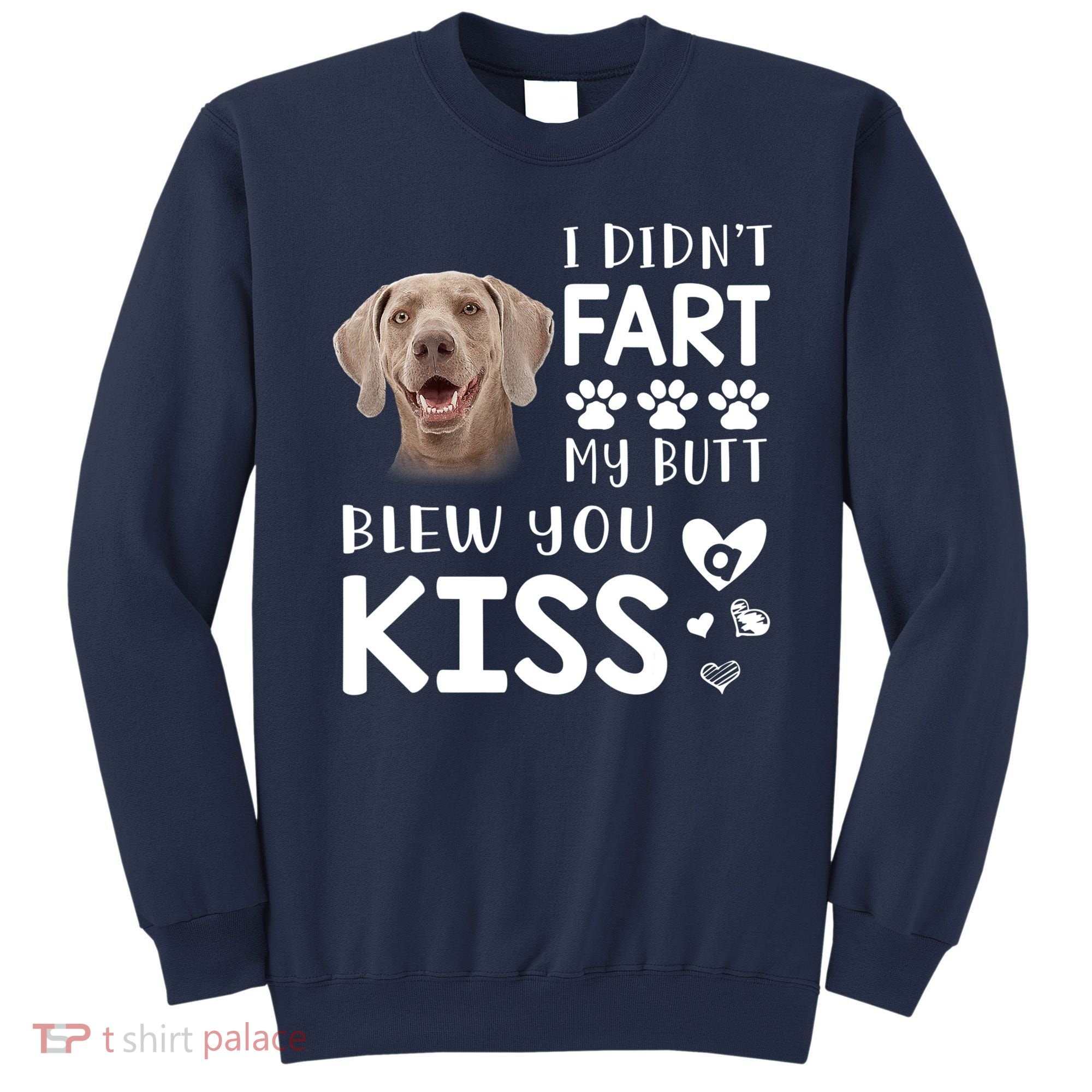 Funny Weimaraner Mom Dad Dog Lovers Gift Sweatshirt