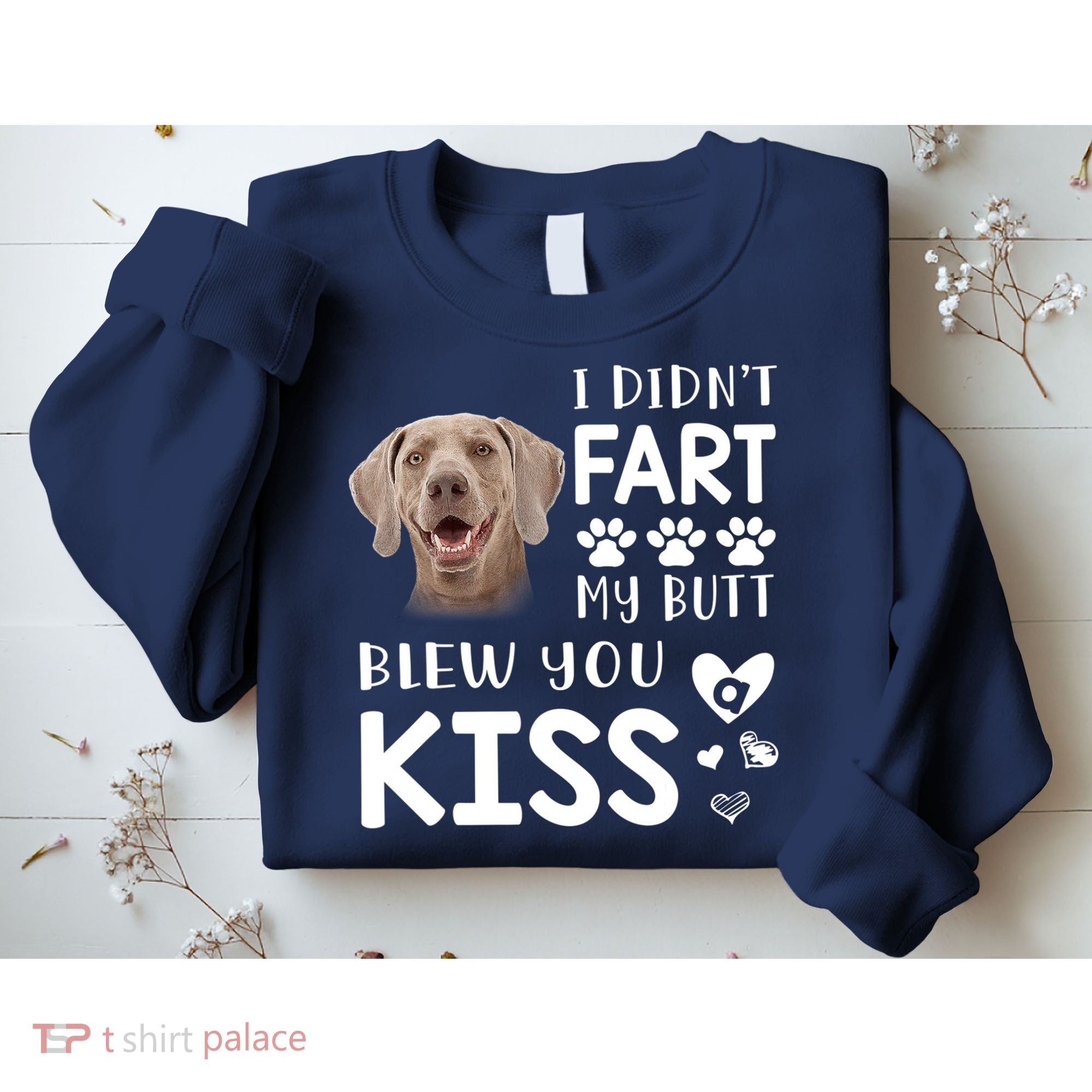 Funny Weimaraner Mom Dad Dog Lovers Gift Sweatshirt