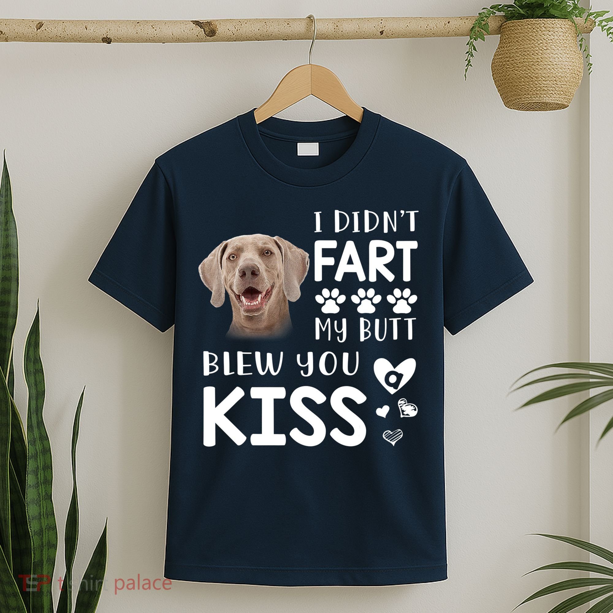 Funny Weimaraner Mom Dad Dog Lovers Gift T-Shirt