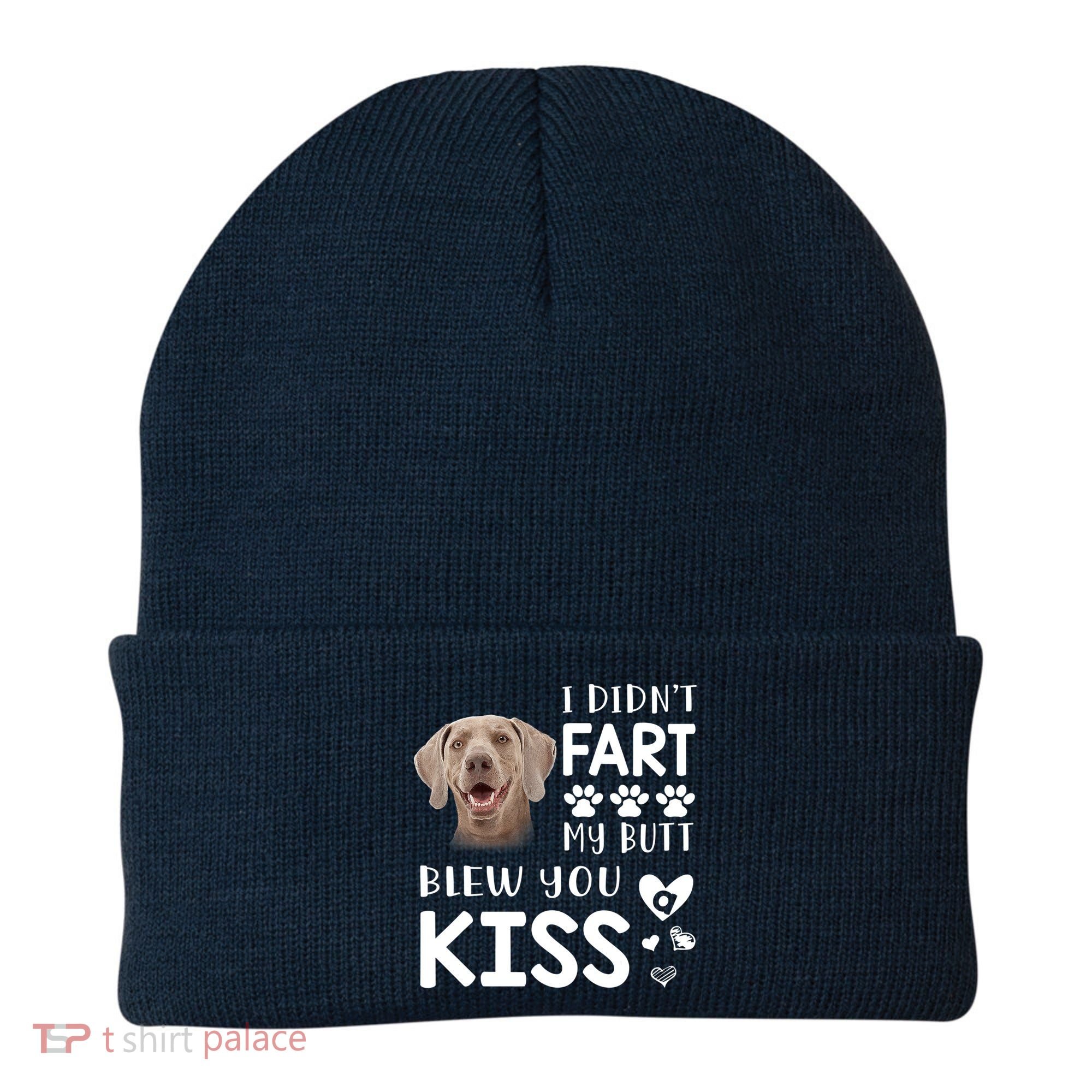 Funny Weimaraner Mom Dad Dog Lovers Gift Beanie